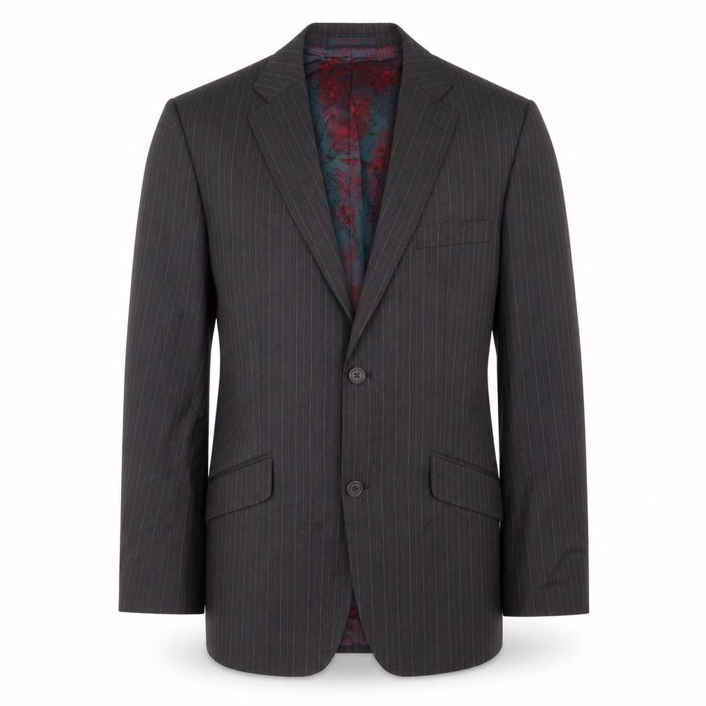 Mens 40 Chest Regular Ted Baker Multicoloured Two-Button Suit Jacket