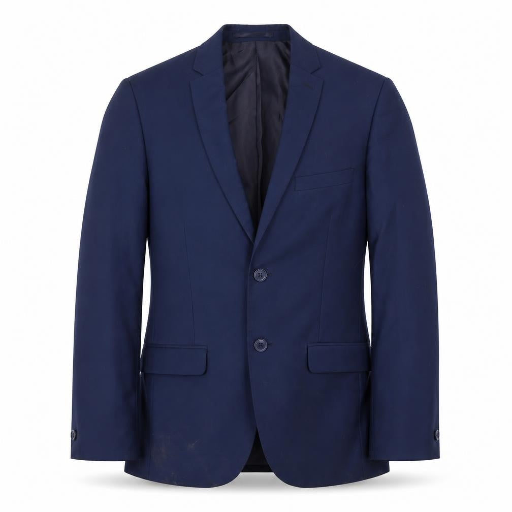 Front view of Red Herring Men's Blue Suit Jacket, size 38, Short