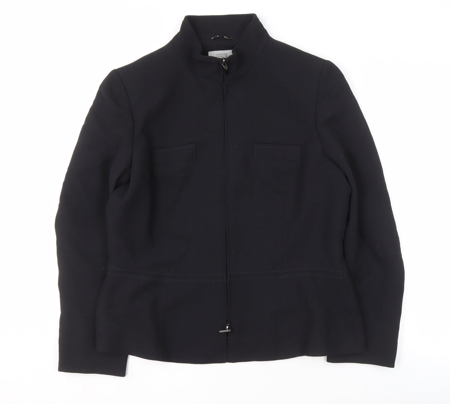 Marks and Spencer Women's Black Regular Fit Jacket
