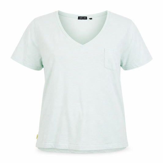 Womens UK Size 14 Superdry Green Cotton T-Shirt