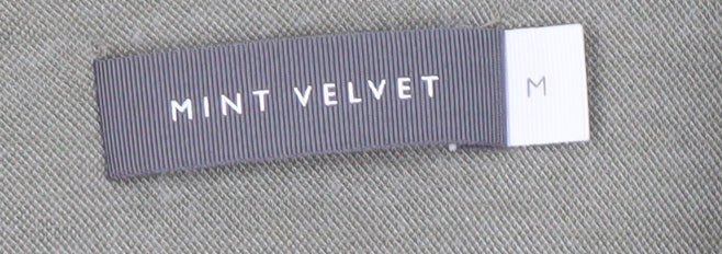 Mint Velvet Women's Green Button-Up Shirt M