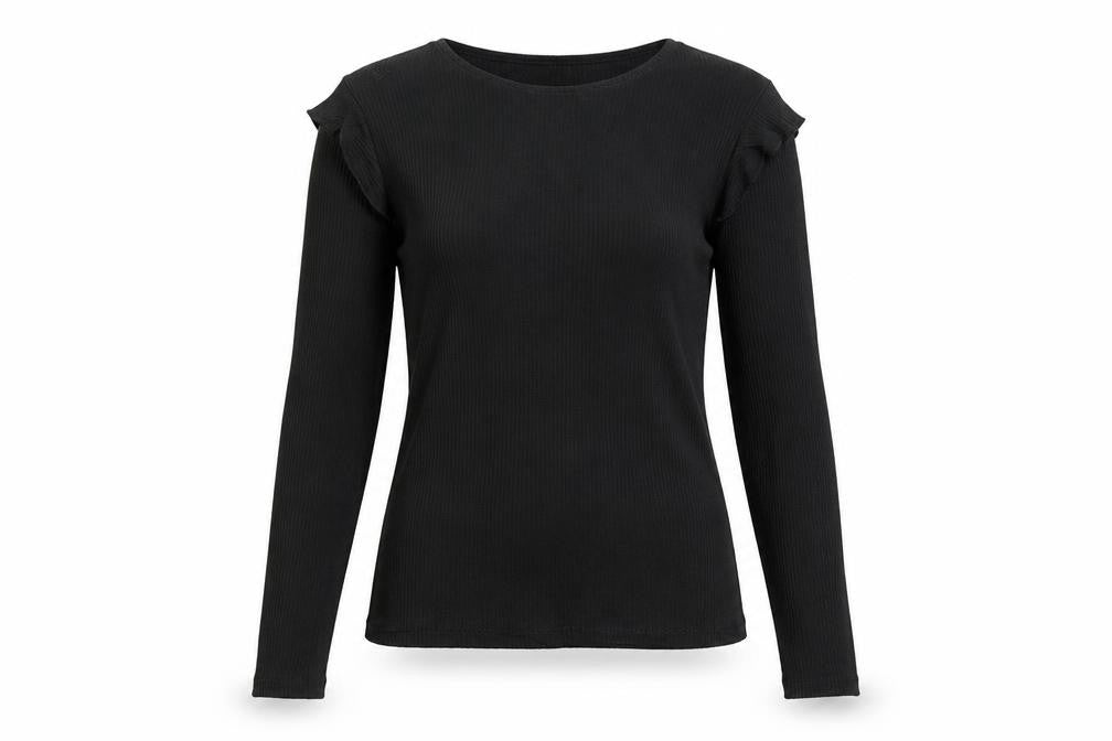 Womens UK Size S VERO MODA Black  T-Shirt