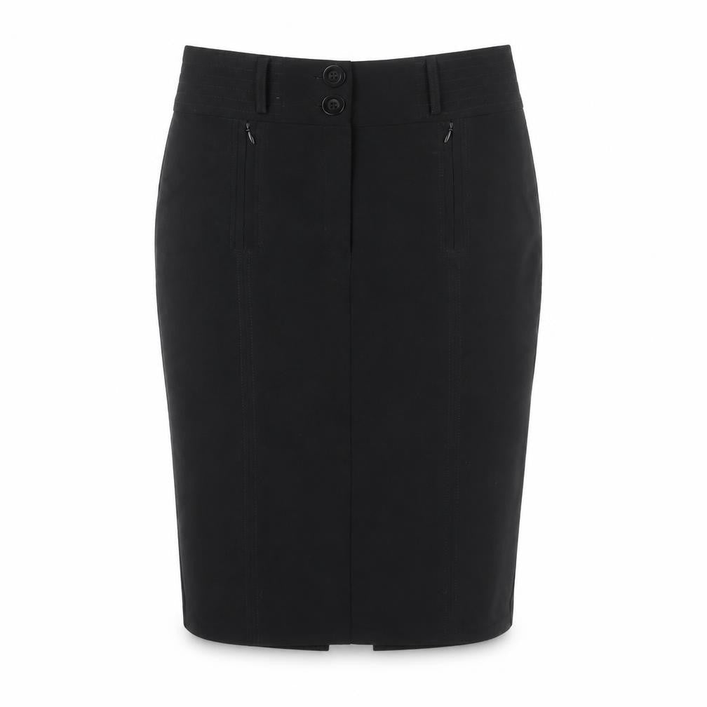 Marks and Spencer Women's Black Pencil Skirt, Size 8