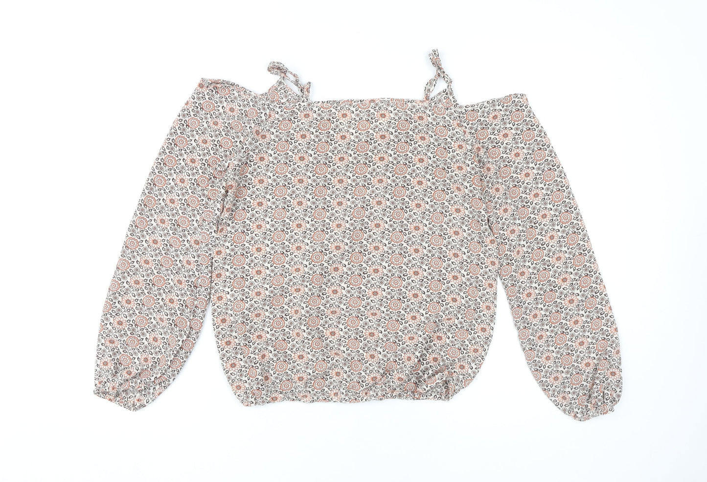 Vila Women's Multicoloured Floral Blouse Size 6