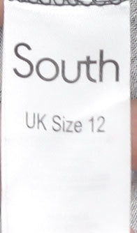 South Women's Floral A-Line Dress, Size 12, Multicoloured