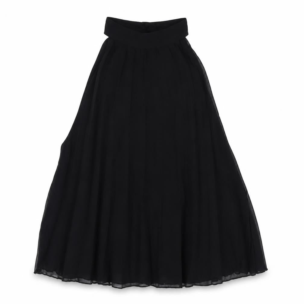 Front view of ASOS Women's Black High Neck Sleeveless Top -, size 8