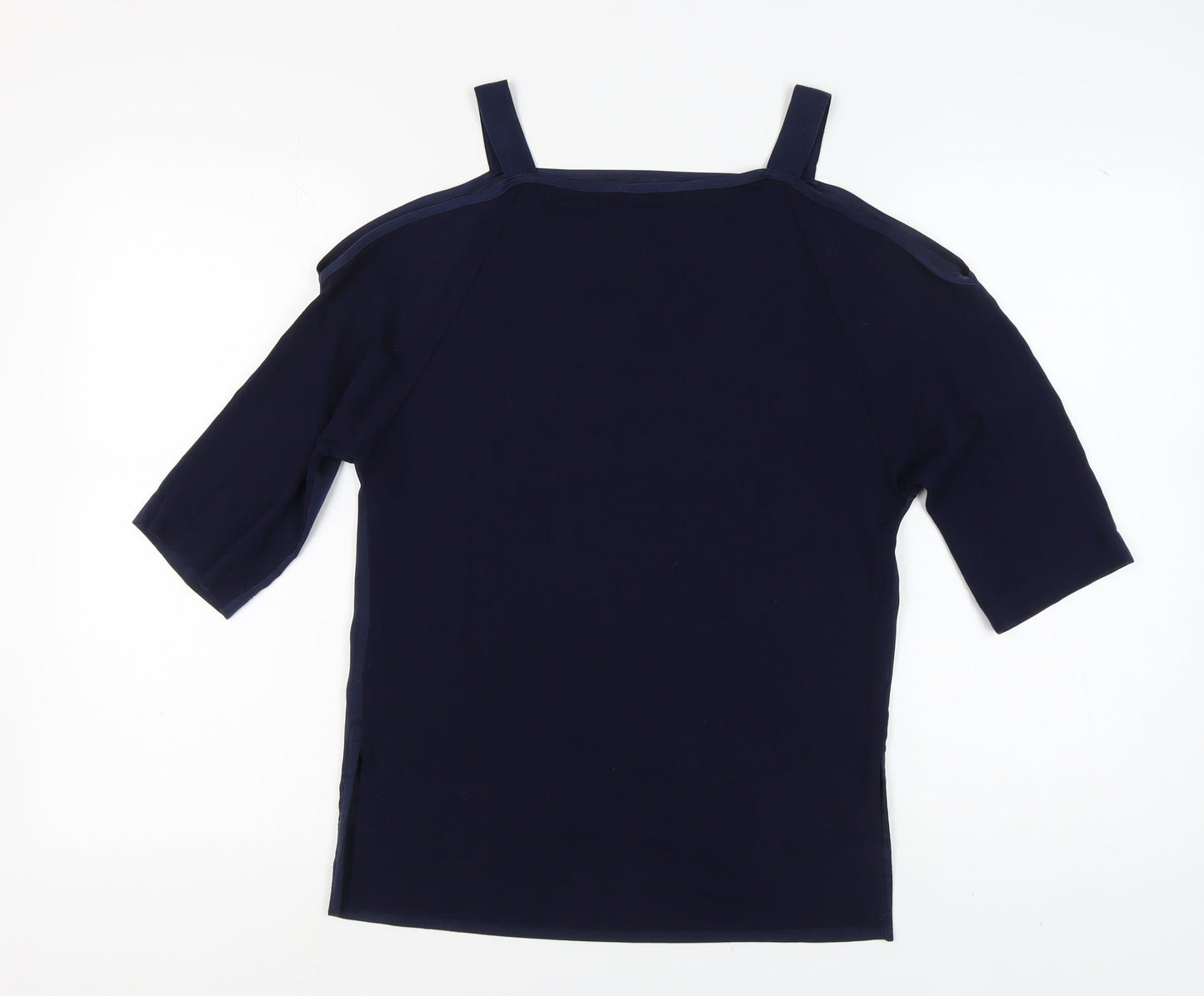 Marks and Spencer Women's Blue Blouse, Size 8, Casual Wear