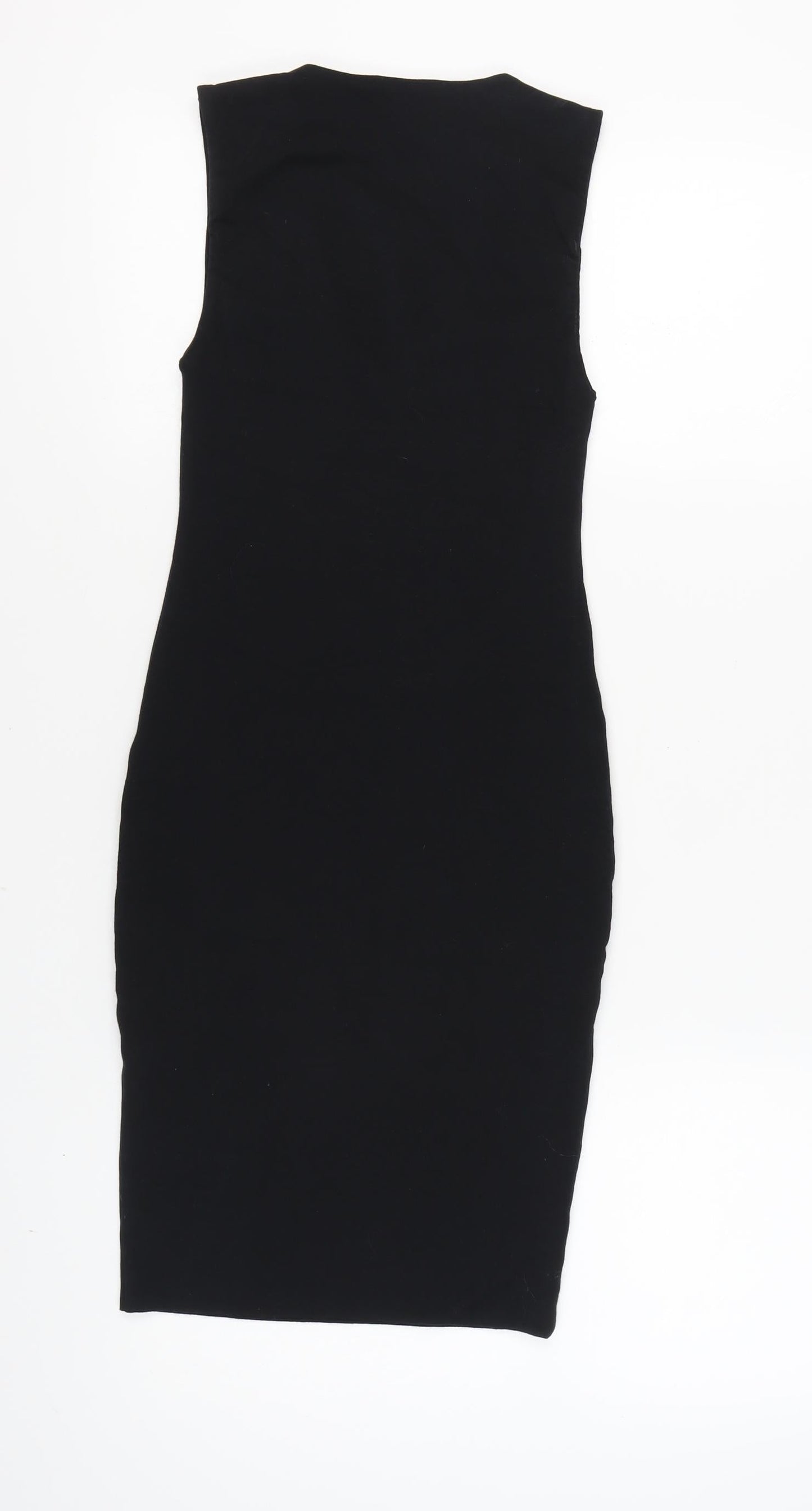Kookai Women's Black Bodycon Dress Size 8
