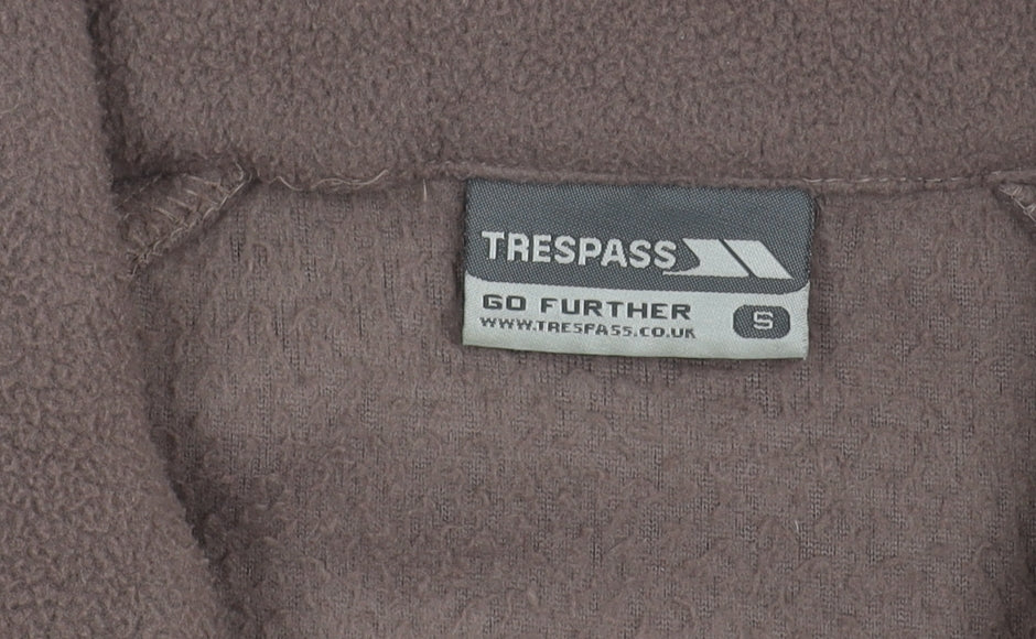 Trespass Men's Brown Fleece Jacket Small
