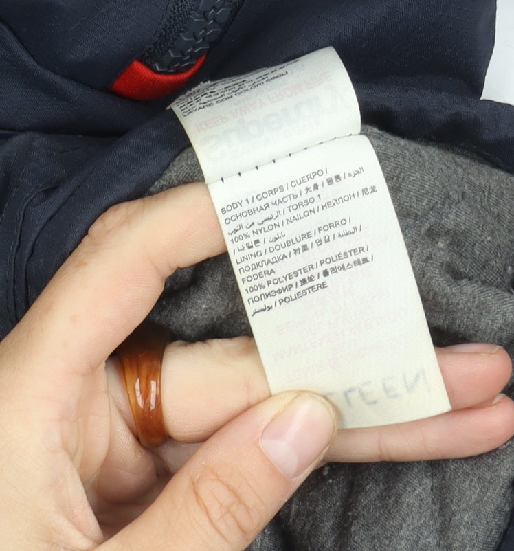 Superdry Men's Blue Windbreaker Jacket, Size S