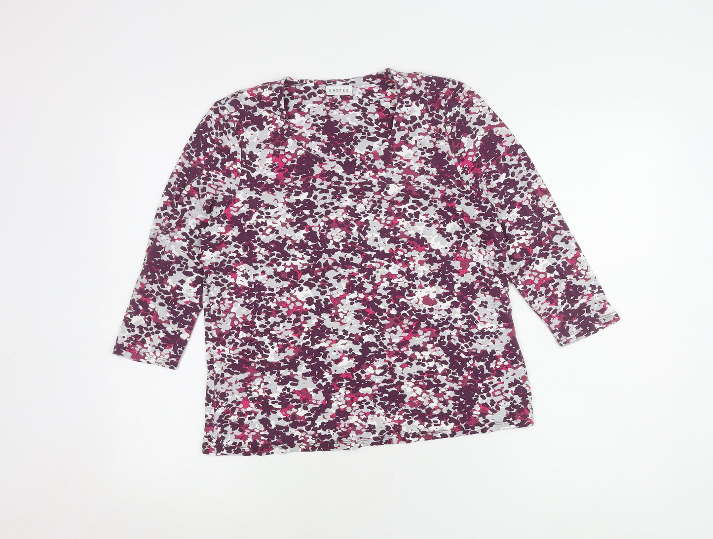 Eastex Women's Multicoloured Floral Blouse Size 10
