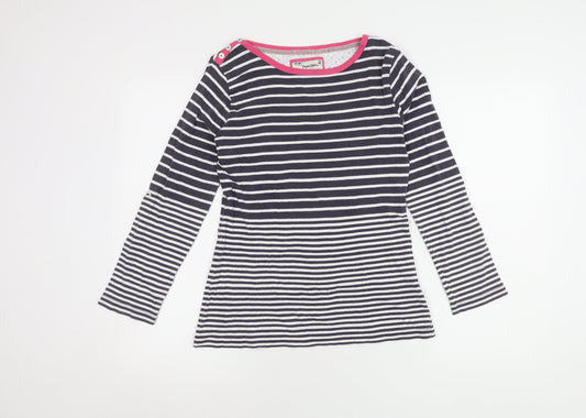 Peter Storm Women's Blue Striped Long Sleeve T-Shirt