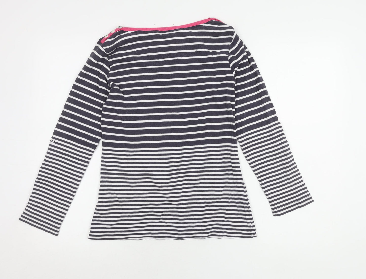 Peter Storm Women's Blue Striped Long Sleeve T-Shirt