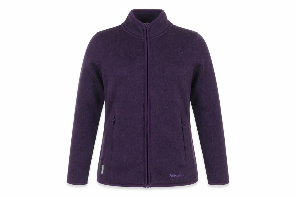 Womens UK Size 8 Regular Peter Storm Purple Polyester Jacket