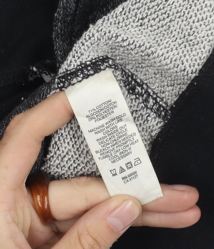 DKNY Jeans Women's Grey Full Zip Jumper, Size M