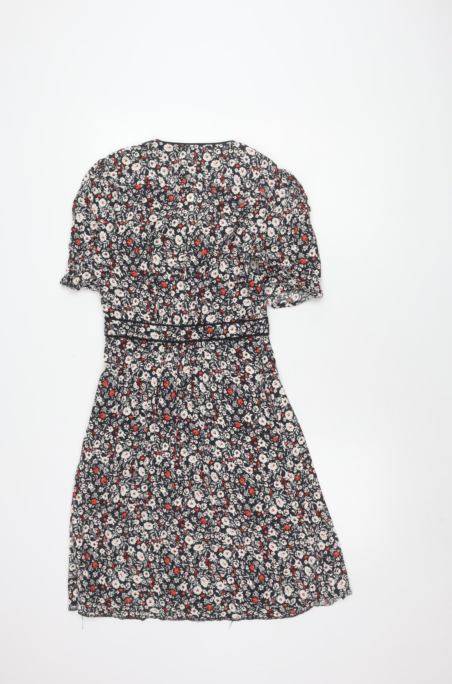 Hush Women's Multicoloured Floral A-Line Dress Size 8