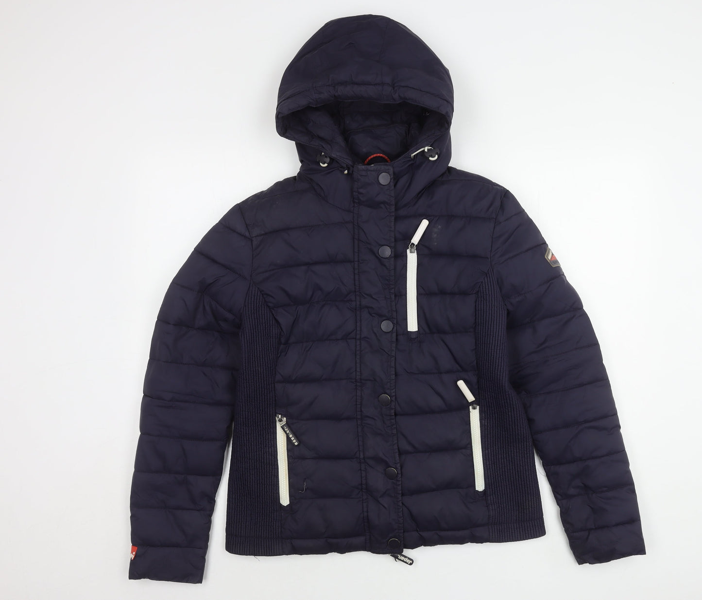 Superdry Women's Blue Puffer Jacket XL
