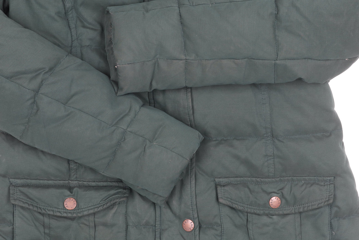 Fat Face Women's Green Puffer Jacket Size 12