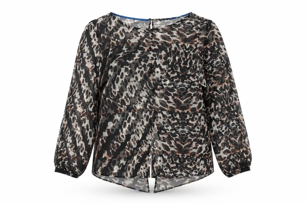 Marks and Spencer Women's Animal Print Blouse Size 18
