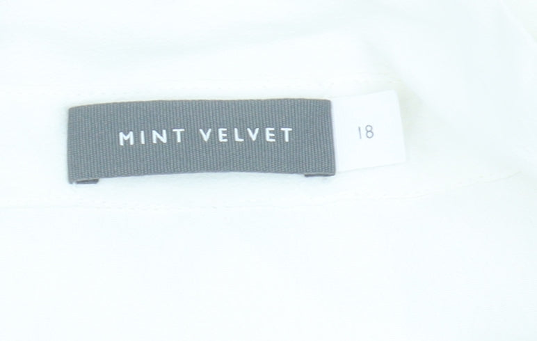 Mint Velvet Women's Multicoloured Button-Up Size 18