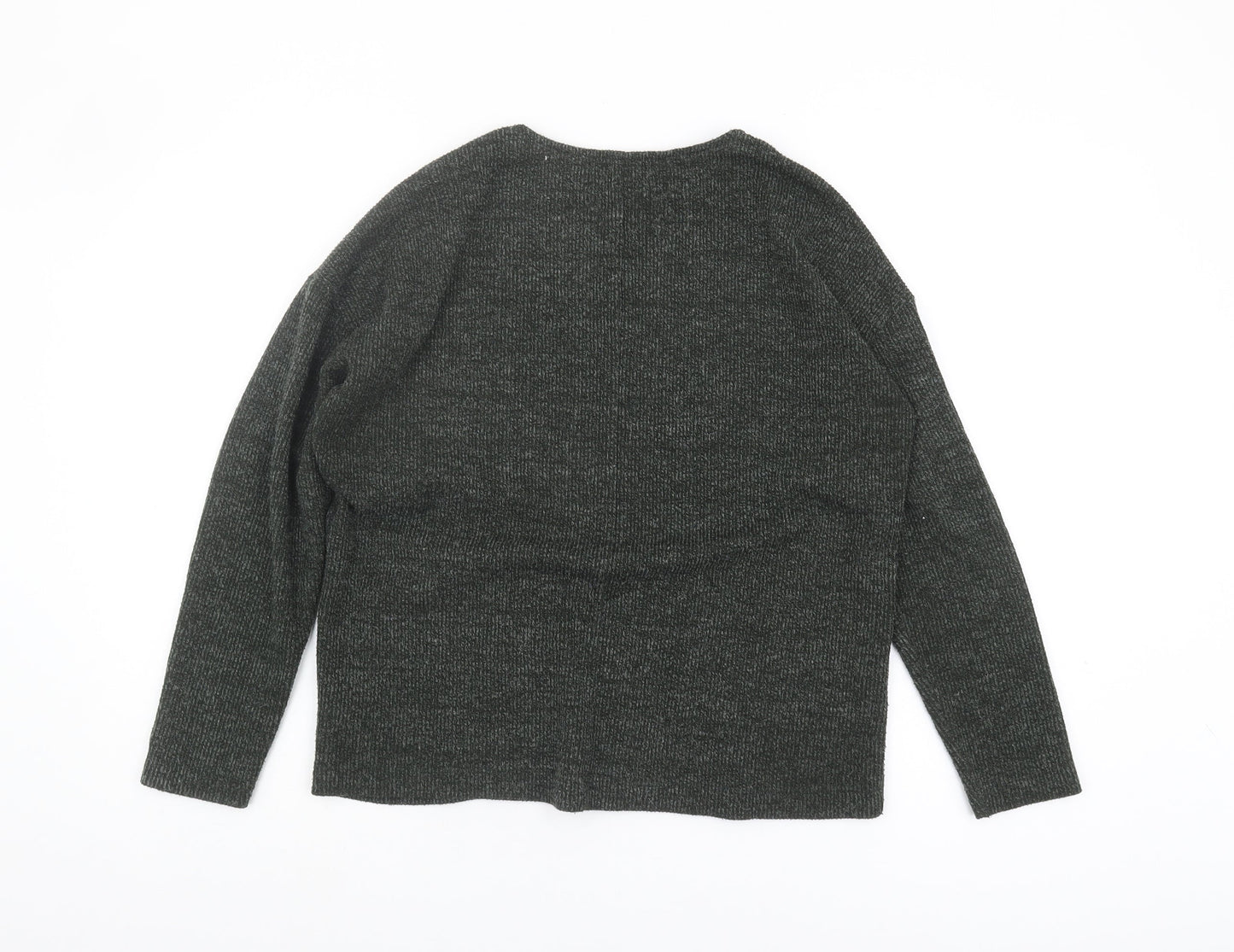 Next Women's Black V-Neck Pullover Jumper Size 12