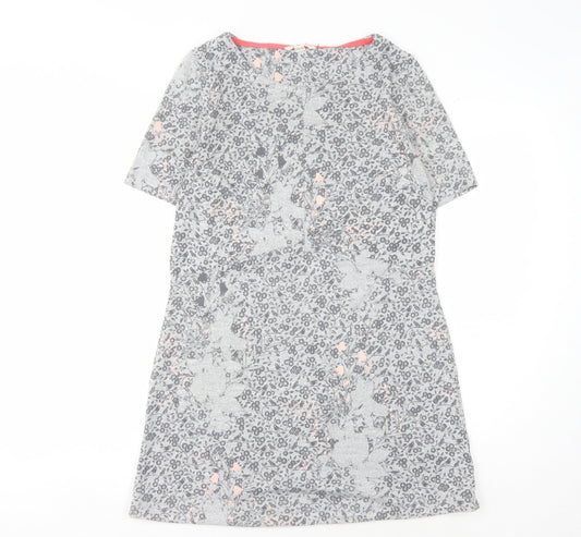 White Stuff Women's Grey Shift Dress Size 10
