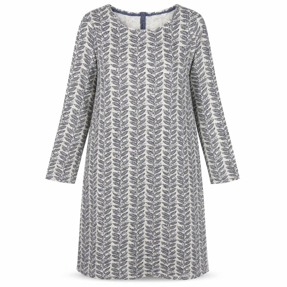 White Stuff Women's Ivory Geometric Shift Dress 10