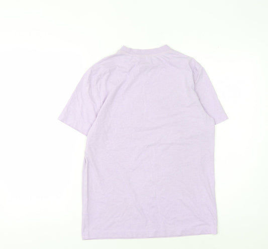 The Simpsons Unisex Adults Purple T-Shirt, S