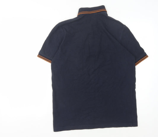 Fred Perry Men's Blue Polo Shirt M - Classic Style