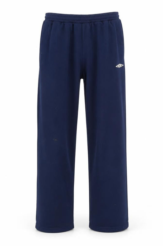 Umbro Men's Blue Track Pants - Size S, Gym & Training