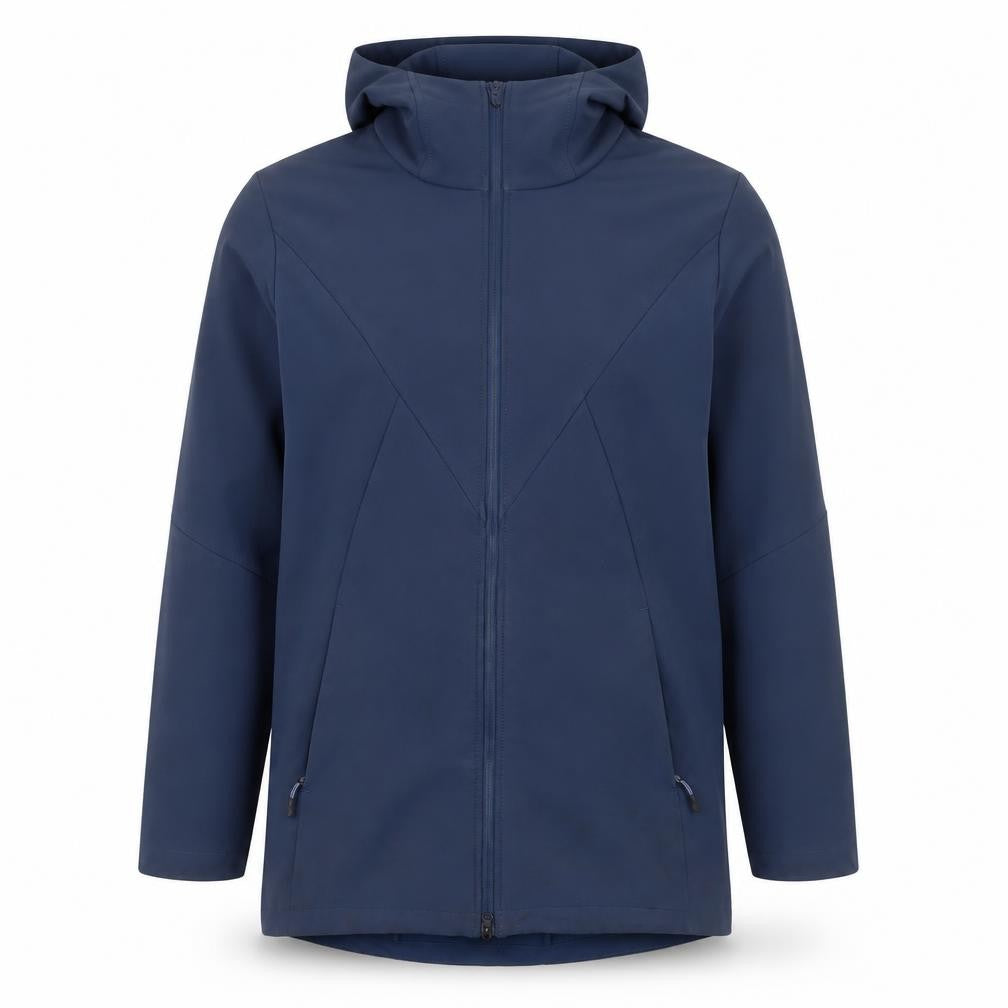 Champion Men's Blue Hooded Parka Jacket