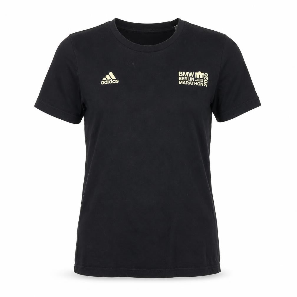 Unisex Adultss UK Size S adidas Black Cotton Blend T-Shirt