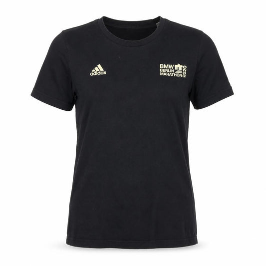 Unisex Adultss UK Size S adidas Black Cotton Blend T-Shirt