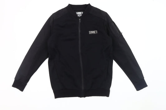 Sonneti Boys Black Bomber Jacket 13-14 Years