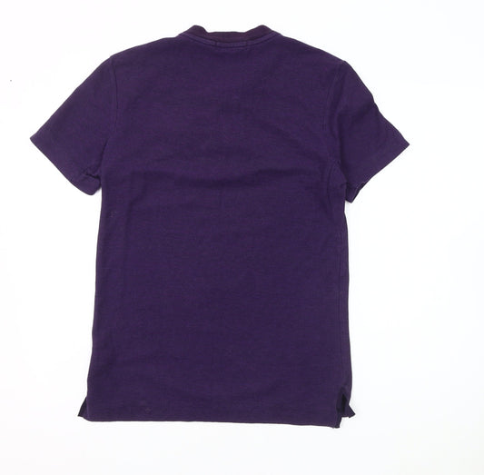 Nike Men's Purple Polo Shirt Size S Football Sports