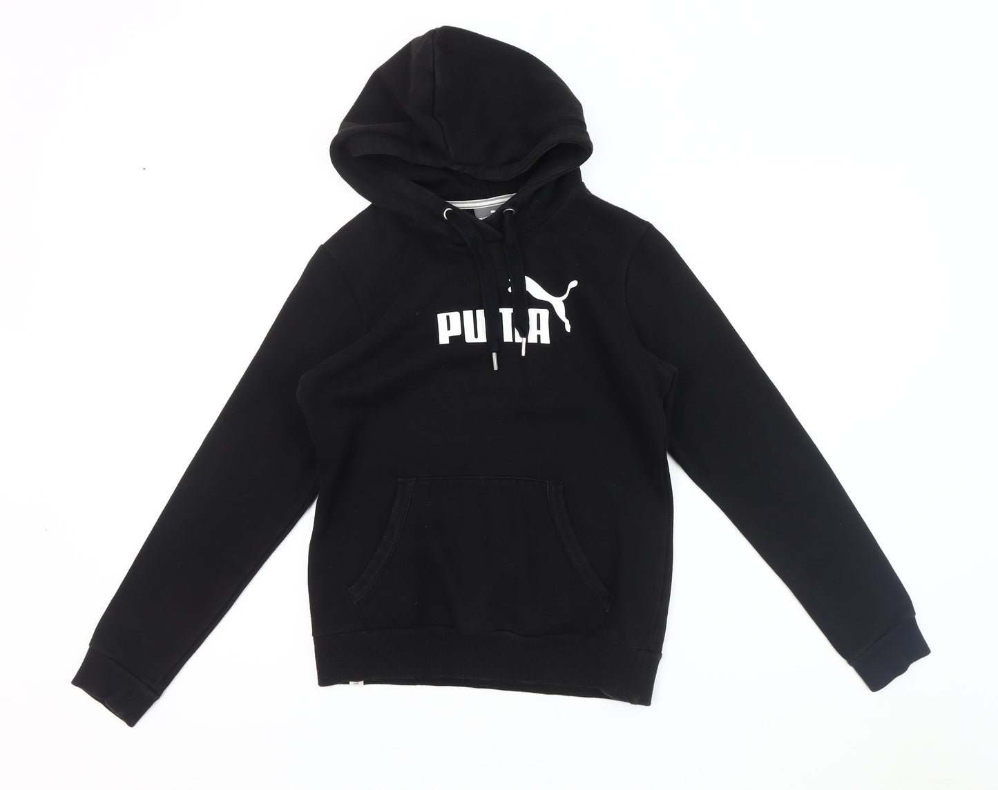 Puma Men's Black Graphic Print XS Hoodie