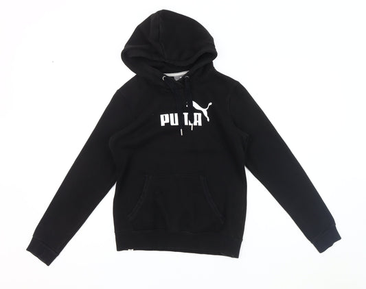 Puma Men's Black Graphic Print XS Hoodie