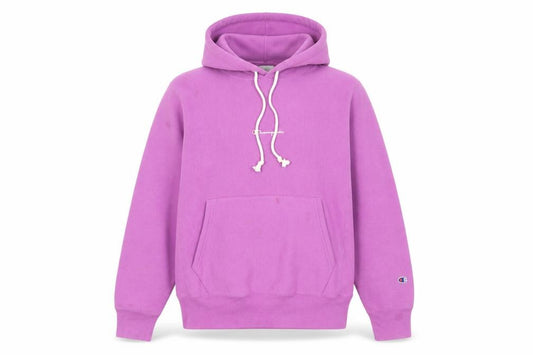 Mens UK S  Champion Purple Pullover Hoodie