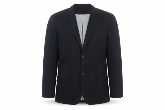 Mens N/A Chest Regular Austin Reed Blue Two-Button Blazer