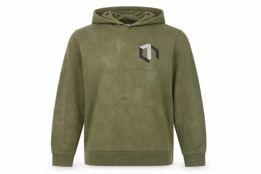 Mens UK S Regular JACK & JONES Green Pullover Hoodie