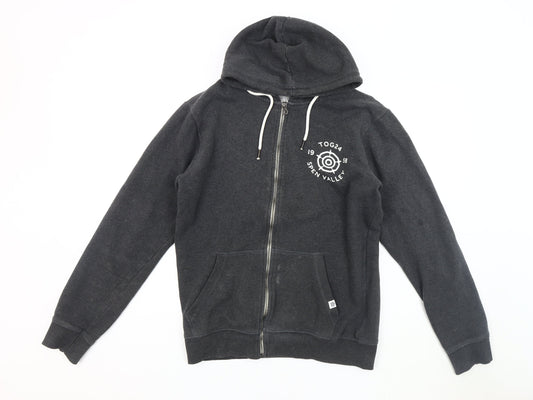 TOG24 Men's Black M Jersey Hooded Jacket