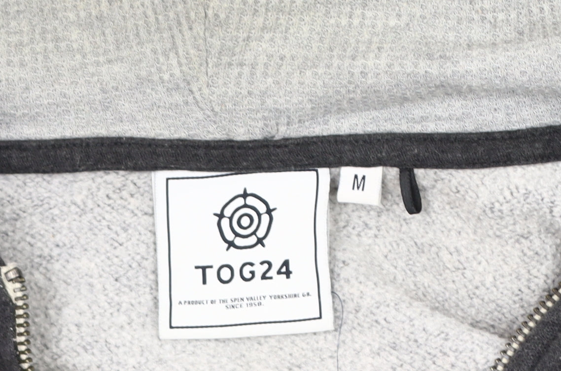 TOG24 Men's Black M Jersey Hooded Jacket