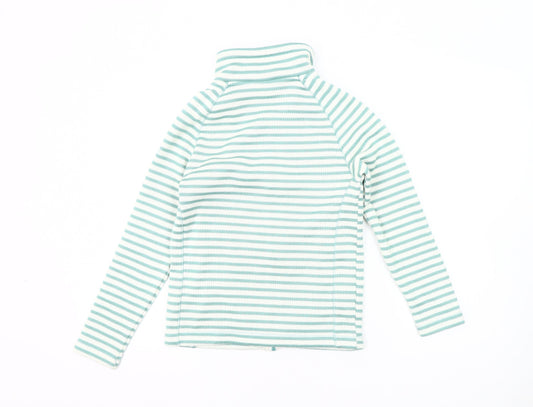 Craghoppers Girls Green Striped Jacket 9-10 Years