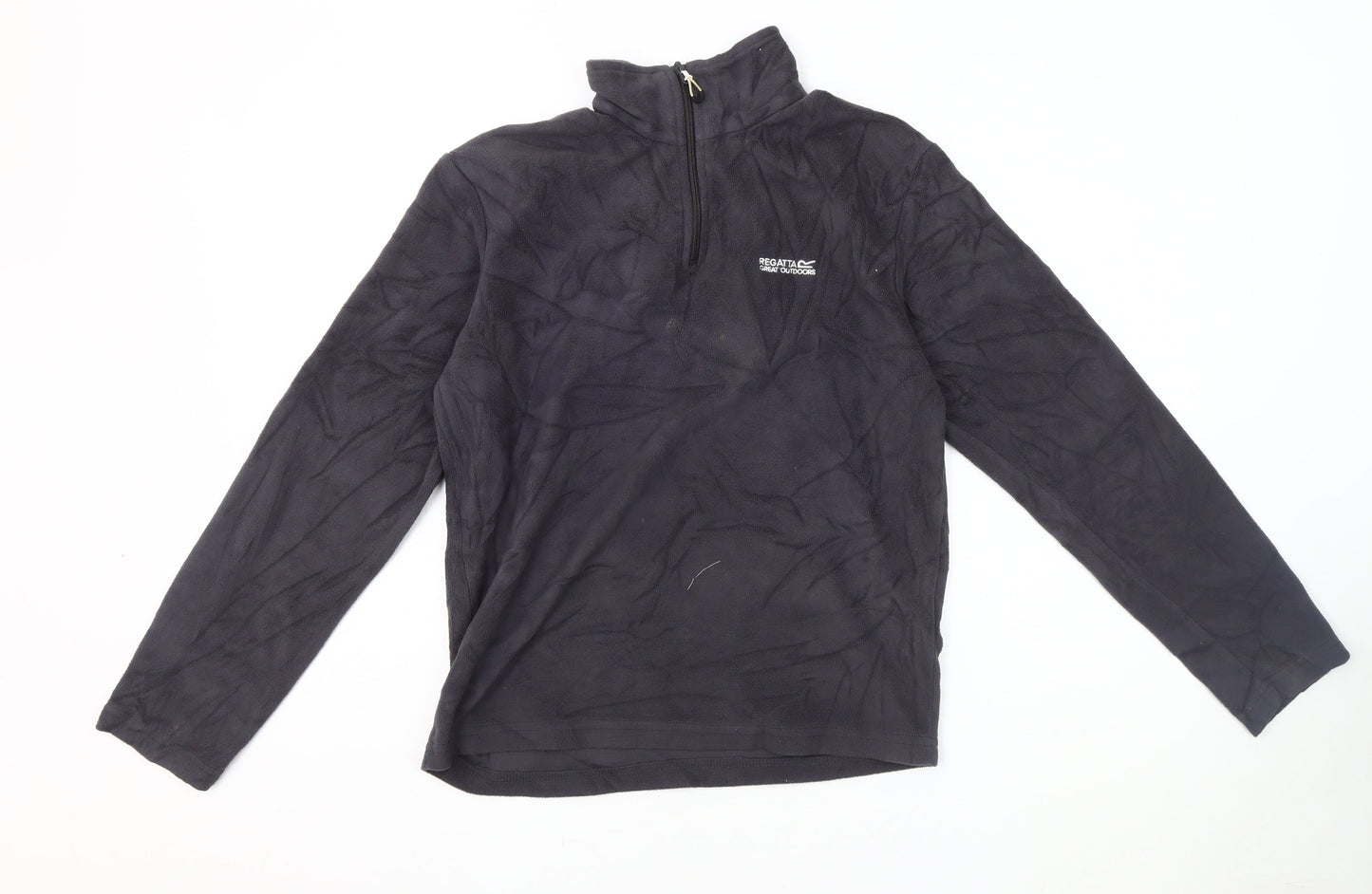 Regatta Men's Black Pullover Fleece Sweatshirt S