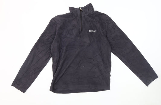 Regatta Men's Black Pullover Fleece Sweatshirt S