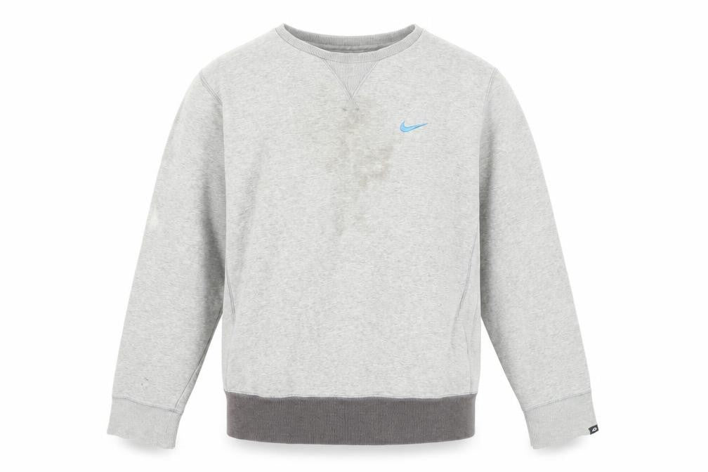 Mens UK L Regular Nike Grey Pullover Sweatshirt