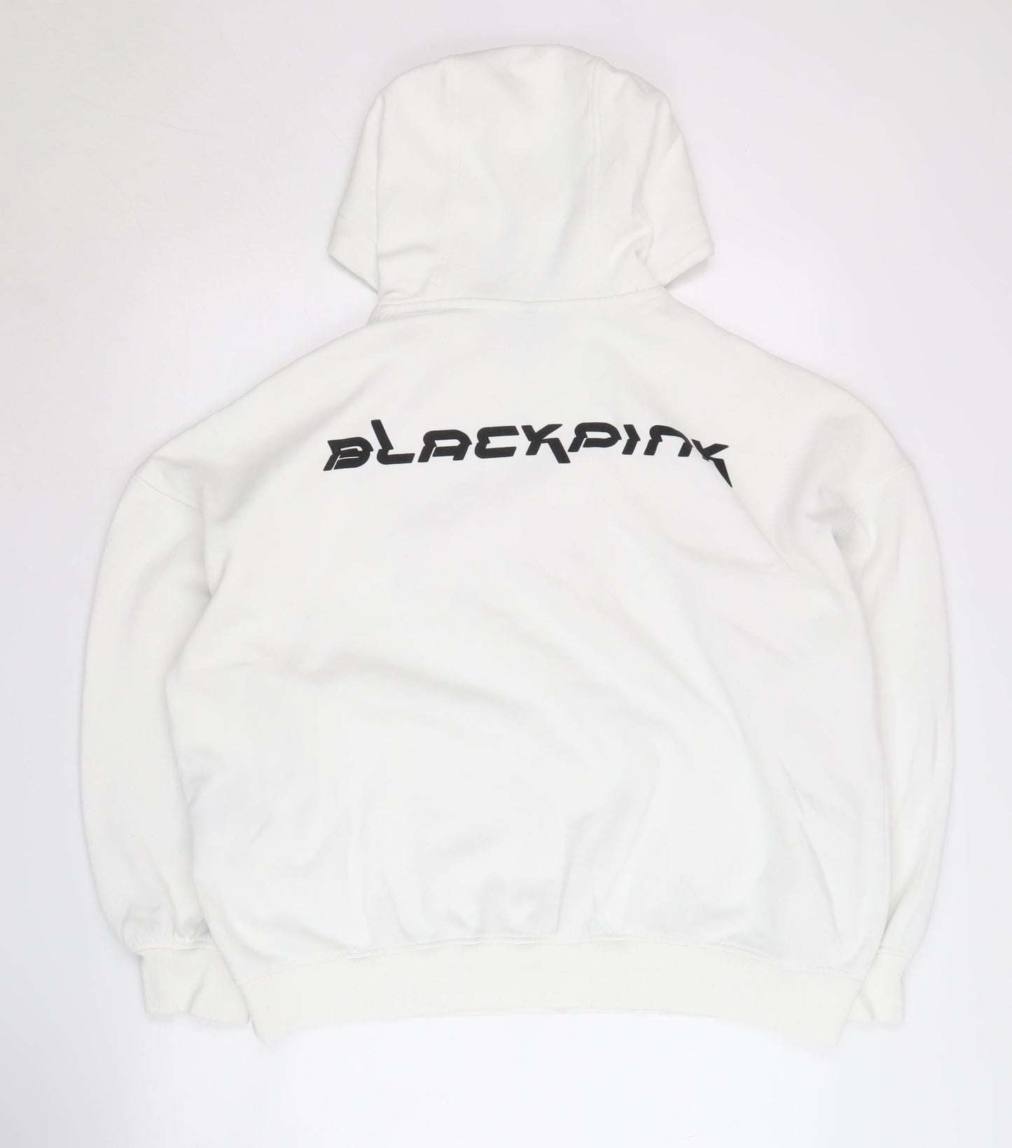 H&M Divided Women's White Pullover Hoodie M