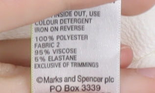 Marks and Spencer Women's White Button-Up Shirt, Size 16