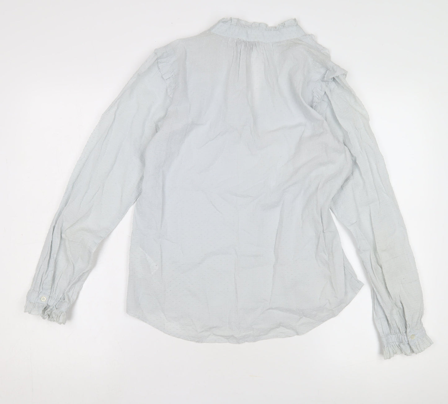 J.Crew Women's White Long Sleeve Top XS