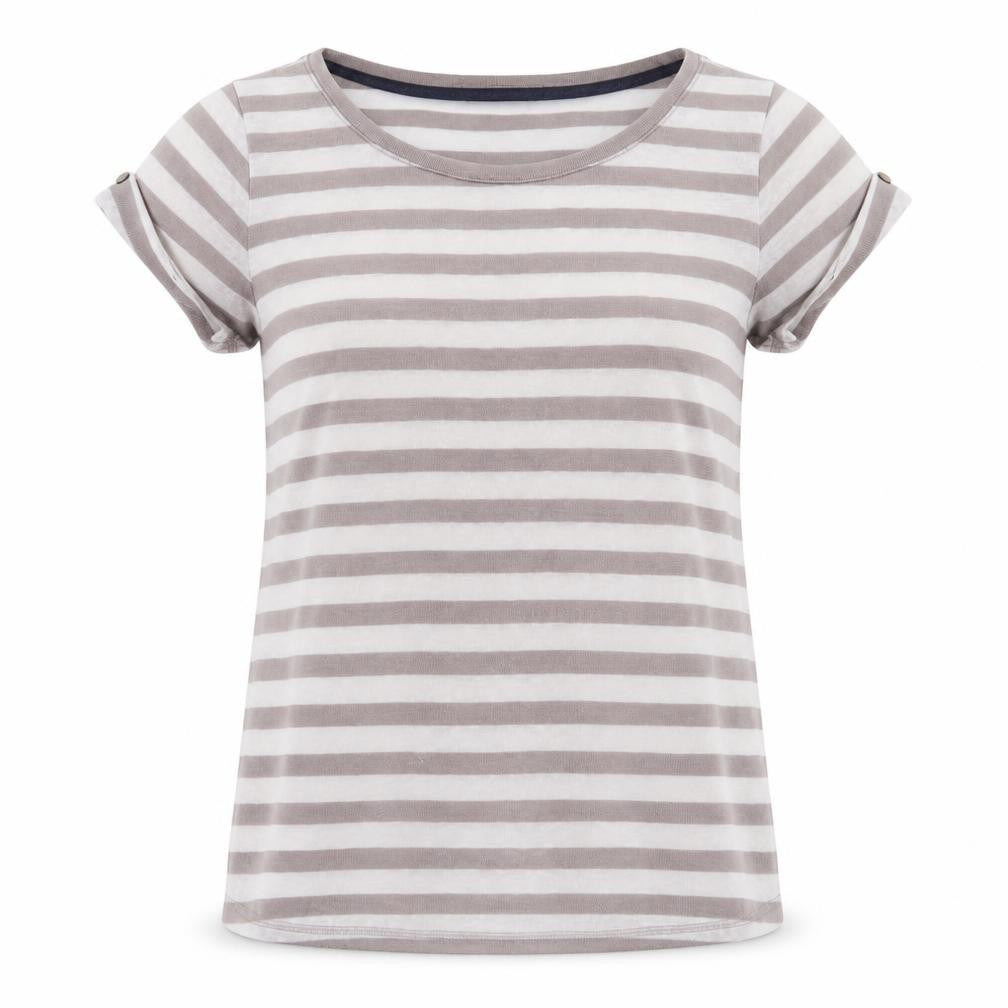 Marks and Spencer Women's Striped T-Shirt - Size 8